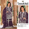 Tawakal 1316 Naylon Orgenza  With Embroidery Work Top With Plazo Dupatta Bulk Orders In India